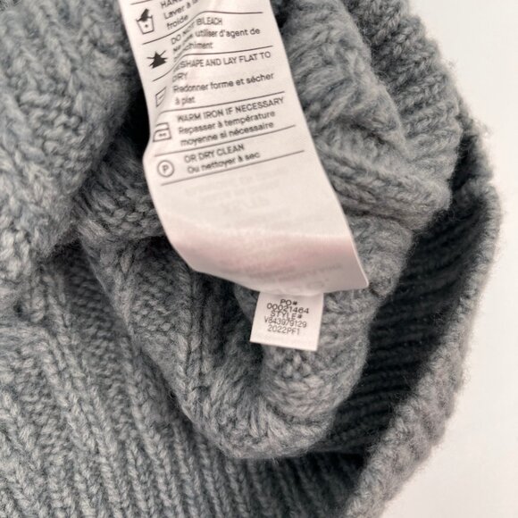 Vince Interlocking Cable Knit Cardigan Size XS Merino Wool Cashmere Sweater - Picture 14 of 14